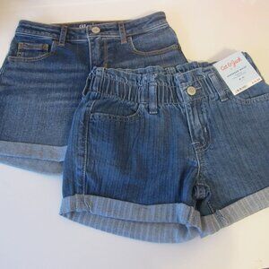 Bundle of 2 Girl's Cat & Jack Shorts Size M (8) NWT/NWOT